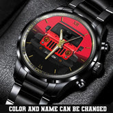 Personalized Jeep Car & Name Watch Printed