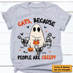 Personalized Funny Ghost Dogs And Cats Shirt