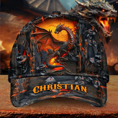 Love Dragon - Personalized Dragon Classic Cap